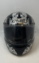 Load image into Gallery viewer, HJC Unisex Black White Tribal Graphic Full Face Motorcycle Helmet
