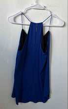 Load image into Gallery viewer, Express Womens Blue Spaghetti Strap Keyhole Camisole Tank Top Size Small
