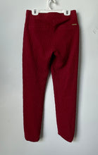 Load image into Gallery viewer, Michael Kors Womens Dark Red Stretch Legging Ankle Pants Size Small
