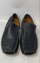 Load image into Gallery viewer, Steve Madden Mens Novo Black Leather Moc Toe Slip-On Driving Loafer Shoes Sz 13

