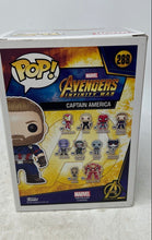 Load image into Gallery viewer, Funko Pop! Marvel Avengers Infinity War Captain America #288 Vinyl Figure w/ Box
