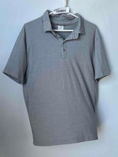 Load image into Gallery viewer, J. Crew Mens Gray Short Sleeve Collared Button Front Polo Shirt Size Large
