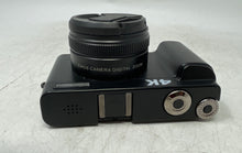 Load image into Gallery viewer, Model DC101 Black 4K CMOS Zoom LCD Screen Compact Digital Camera Not Tested
