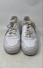 Load image into Gallery viewer, Nike Mens Air Force 1 White Lace-Up Low Top Sneaker Shoes Size 12.5 No Insole
