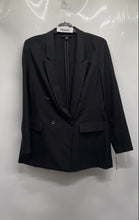 Load image into Gallery viewer, INC International Concepts Womens Black Double Breasted Blazer Jacket Size XL
