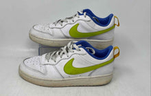 Load image into Gallery viewer, Nike Kids Court Borough Low 2 SE Blue White Lace-Up Sneaker Shoes Size 7Y
