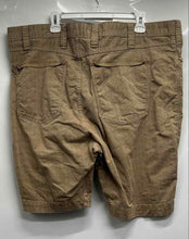 Load image into Gallery viewer, Psycho Bunny Mens Brown Logo Print Stretch Pockets Bermuda Shorts Size 46R
