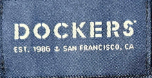 Load image into Gallery viewer, Dockers Mens Blue Long Sleeve Collared Button-Up Shirt Size XL With Tag
