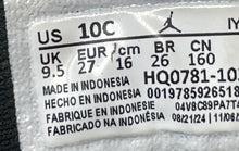 Load image into Gallery viewer, Nike Unisex Kids Air Jordan 13 White Green Sneaker Shoes Size 10C No Laces
