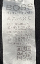 Load image into Gallery viewer, Hugo Boss Mens Black Cotton Crew Neck Short Sleeve Pullover T-Shirt Size Small
