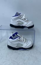 Load image into Gallery viewer, Nike Kids Air Jordan 5 Retro 440890-141 White Purple Sneaker Shoes Size 6C
