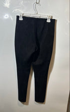 Load image into Gallery viewer, Zara Basic Womens Black Flat Front Side-Zip Skinny Leg Ankle Pants Size Medium
