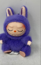 Load image into Gallery viewer, Pop Mart Collectible Purple Toy The Monsters Plush Keychain Action Figure
