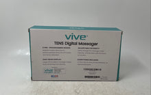 Load image into Gallery viewer, Vive 5-Mode TENS White Muscle Stimulation Digital Massager Untested
