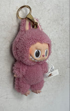 Load image into Gallery viewer, Pop Mart Pink Plush Decorative Labubu The Monsters Figure Keychain Collectible

