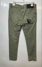 Load image into Gallery viewer, Diesel Mens Green Light Wash Pockets Denim Skinny Leg Jeans Size 30x32
