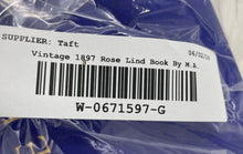 Load image into Gallery viewer, Vintage Giles E. Miller Chicago 1897 Rose Lind Hardcover Book By M. A.

