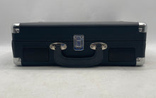 Load image into Gallery viewer, Musitrend Model MT316 Portable Suitcase Record Player Black Turntable Not Tested

