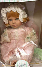 Load image into Gallery viewer, Seymour Mann Hug'n Hold Collector Vinyl Blonde Hair Girl Doll With Pink Outfit
