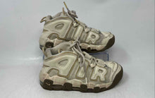 Load image into Gallery viewer, Nike Mens Air More Uptempo Beige Leather Lace-Up Sneaker Shoes Size 3.5
