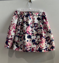 Load image into Gallery viewer, Express Womens Multicolor Floral Print High Rise Back Zip Mini Skirt Size 10
