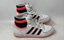Load image into Gallery viewer, Adidas Boys Top Ten RB HR1415 White Black Red Lace-Up Sneakers Shoes Size 6.5

