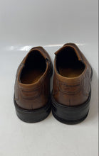 Load image into Gallery viewer, Ecco Mens Helsinki 2.0 Brown Leather Apron Toe Slip-On Loafer Shoes Size 8
