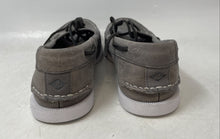 Load image into Gallery viewer, Sperry Top-Sider Mens Gray Lace-Up Round Toe Flat Boat Shoes Size 10.5
