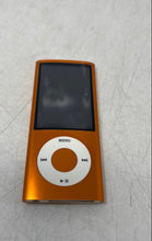 Load image into Gallery viewer, Apple iPod Nano 5th Generation A1320 Orange Portable Media Player Not Tested
