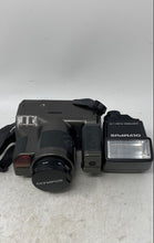 Load image into Gallery viewer, Olympus AZ-4 Zoom Black Infinity Super Film Camera With Case And Accessories
