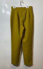 Load image into Gallery viewer, Zara Womens Green Flat Front Pockets Skinny Leg Trouser Pants Size XS
