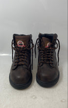 Load image into Gallery viewer, Brahma Mens Raid MNBR0340100 Brown Steel Toe Lace-Up Work Boots Size 6
