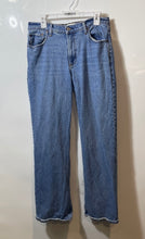 Load image into Gallery viewer, Abercrombie &amp; Fitch Womens Blue Denim Curve Love Low Rise Baggy Jeans Pants 29
