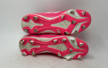 Load image into Gallery viewer, Adidas Kids Goletto IX JH6645 Pink White Low Top Lace-Up Soccer Cleats Size 2.5
