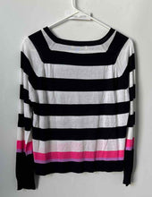 Load image into Gallery viewer, Zara Knit Womens Multicolor Striped Long Sleeve Round Neck Pullover Sweater Sz S
