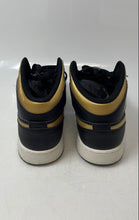 Load image into Gallery viewer, Nike Kids Air Jordan 1 Mid Black Mid Top Lace-Up Sneaker Shoes Size 6.5Y
