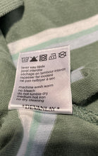 Load image into Gallery viewer, Lacoste Mens Olive Green Striped Spread Collar Short Sleeve Polo Shirt Size 3

