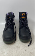 Load image into Gallery viewer, Brahma Womens Combustion 6" WNBR42EZ001 Black Steel Toe Safety Work Boots Size 7
