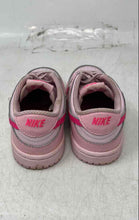 Load image into Gallery viewer, Nike Girls Dunk Low DH9761-600 Pink Round Toe Slip-On Sneakers Shoes Size 7C
