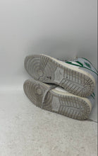 Load image into Gallery viewer, Nike Boys Air Jordan 1 Mid DQ8423 White Green Lace-Up Sneaker Shoes Size 4Y
