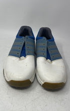 Load image into Gallery viewer, Adidas Mens 360 Traxion Q44722 White Blue Lace-Up Low Top Golf Shoes Size 9.5
