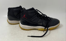Load image into Gallery viewer, Nike Mens Air Jordan 11 378037-002 Black Red Lace-Up Sneakers Shoes Size 9.5
