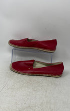 Load image into Gallery viewer, Michael Kors Womens Kendrick Red Slip-On Espadrille Flats Size 10M
