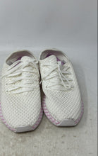Load image into Gallery viewer, Adidas Womens Deerupt Runner White Pink Lace-Up Low Top Sneaker Shoes Size 8
