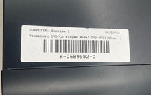 Load image into Gallery viewer, Panasonic Model DVD-RV21 Black Dolby Digital DVD Video CD And CD Player Untested
