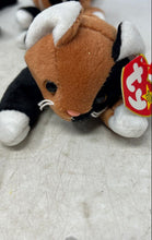 Load image into Gallery viewer, Ty Beanie Babies Pounce The Cat Black Panther Plush Toys 4 Pcs With Tags
