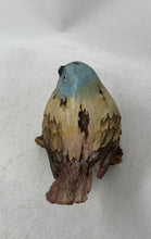 Load image into Gallery viewer, Multicolor Decorative Model Resin Bird Figurine Perched On Tropical Tree Branch
