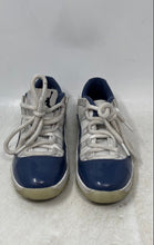 Load image into Gallery viewer, Nike Kids Jordan 11 Retro Low FV5116-104 Blue White Sneaker Shoes Size 2Y
