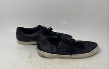 Load image into Gallery viewer, Zara Mens Black Leather Closed Toe Lace-Up Low Top Sneakers Shoes Size EUR 43
