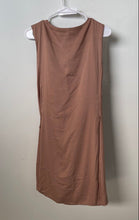 Load image into Gallery viewer, Halston Heritage Womens Pink Sleeveless Draped Mini Dress Size 2 Missing Belt
